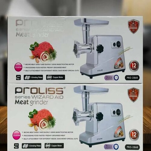 Электрическая мясорубка 2868 - это незаменимый помощник на вашей кухне Она предназначена для переработки мяса в однородный фарш что позволяет создавать разнообразные блюда в домашних условиях 1071000₽