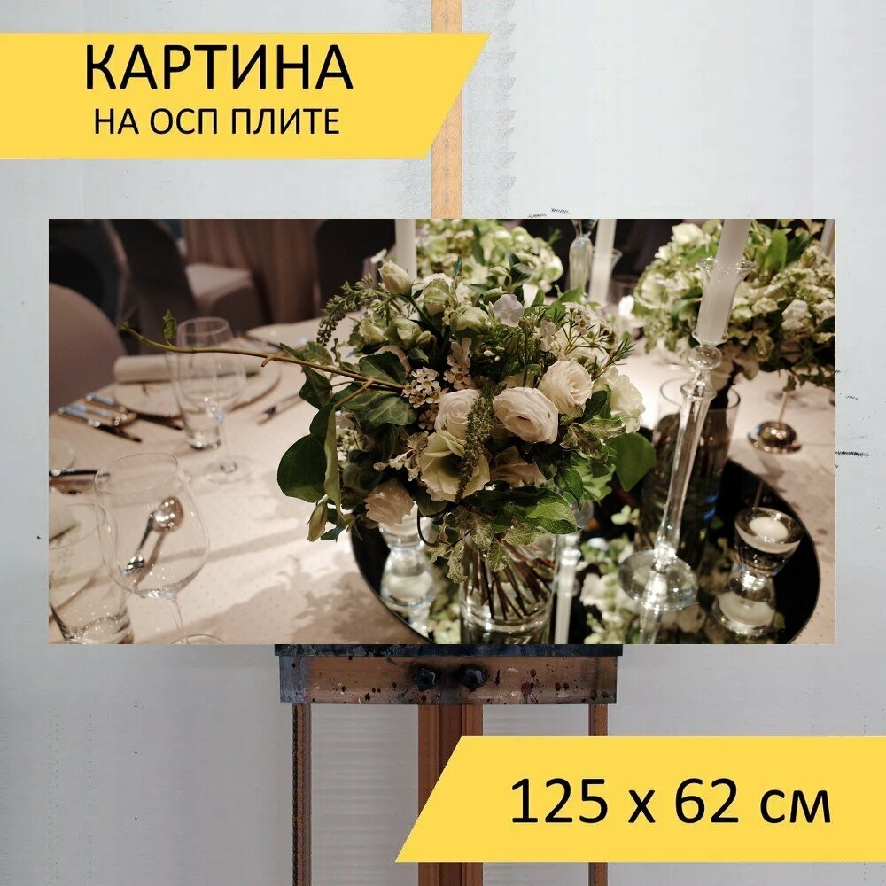 Картина на ОСП 125х62 см. 