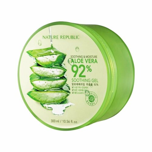 Nature Republic Универсальный гель с алое SOOTHING MOISTURE ALOE VERA 92 SOOTHING GEL 300мл 3300₽