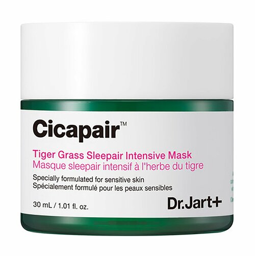 Интенсивная успокаивающая ночная маска для лица Dr.Jart Cicapair Tiger Grass Sleepair Intensive Mask 30 мл .