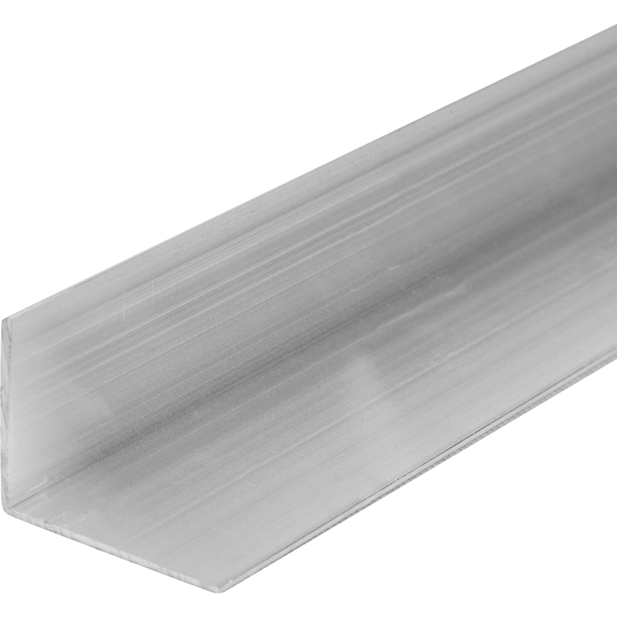 фото L-профиль с равными сторонами 30x30x1.2x1000 мм, алюминий, цвет серый