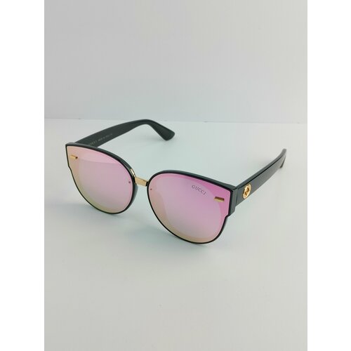 фото Солнцезащитные очки gg0036s-c3, розовый, черный shapo-sp