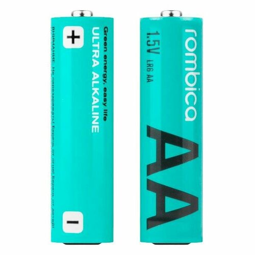 Батарея Rombica Alkaline Battery AA, 4 шт maxell alkaline battery lr1130