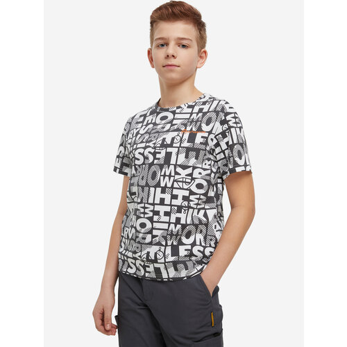 Футболка OUTVENTURE, размер 158-164, серый футболка outventure размер 158 164 фиолетовый