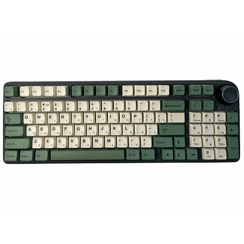 Клавиатура беспроводная механическая Epomaker TH96 Pro Epomaker Budgerigar Tactile Switch Bluetooth RGB 6000мАч Серый TH96-BLK-BOT-Budg 1089000₽