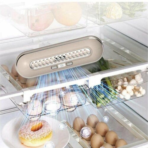 Озонатор-ионизатор многофункциональный очиститель воздуха с возможностью перезарядки розовый 1099₽