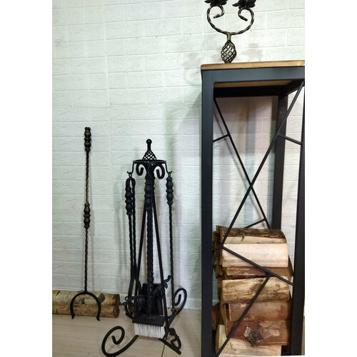 Каминный набор Венера серебро 9500₽