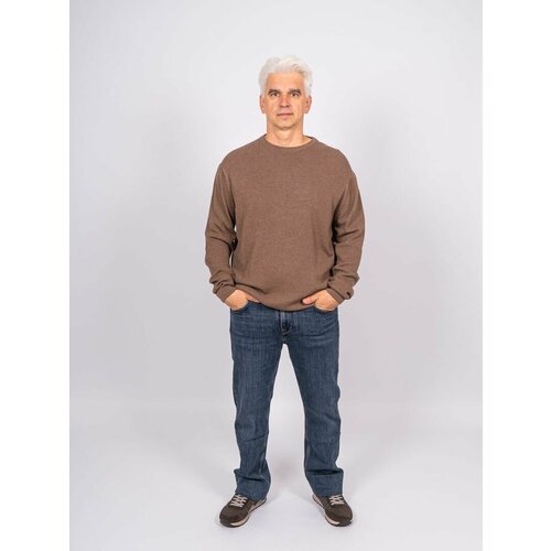 Джемпер , размер 50/52, коричневый
