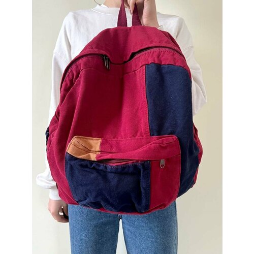 Рюкзак Винтажный Универсальный красный