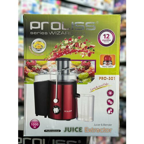 Умная соковыжималка Pro-301 от компании Proliss - это незаменимый помощник на вашей кухне С ее помощью вы сможете приготовить не только вкусный сок но и ароматный морс или освежающий фреш 471500₽