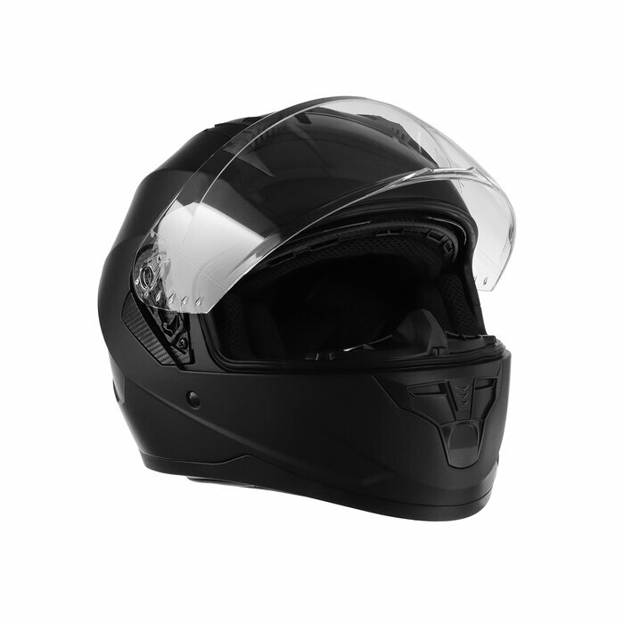 Шлем интеграл с двумя визорами размер XXL (61) модель BLD-M67E черный матовый