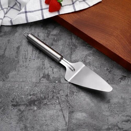 Лопатка кондитерская из нержавеющей стали 285х6х15см 390₽