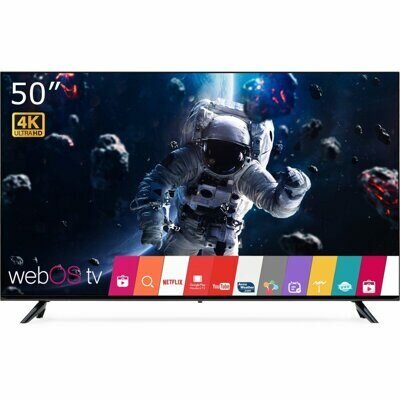 Телевизор Smart TVQ 50" Ultra HD - это современное и функциональное устройство, которое станет незаменимым помощником вашем доме.