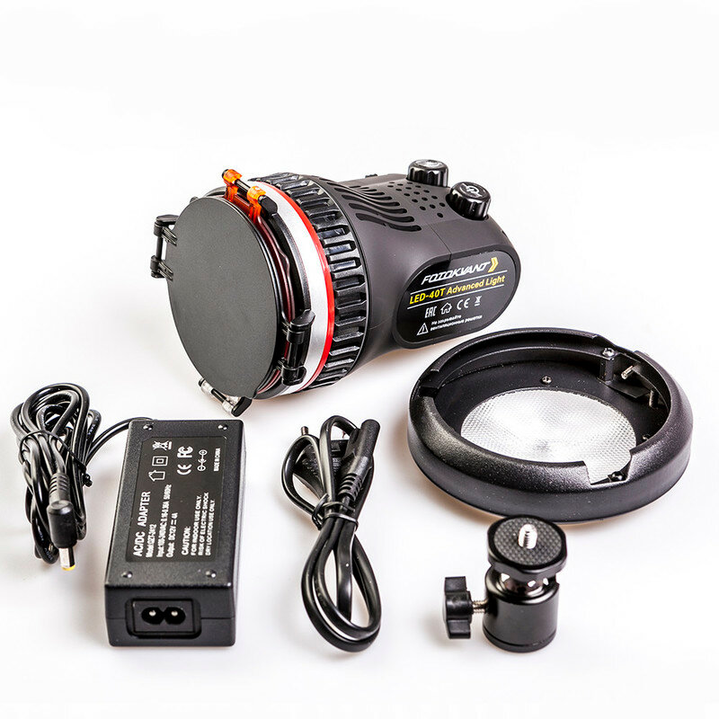 Светодиодный осветитель точечный Advanced Light 40Вт 5600К Fotokvant LED-40T