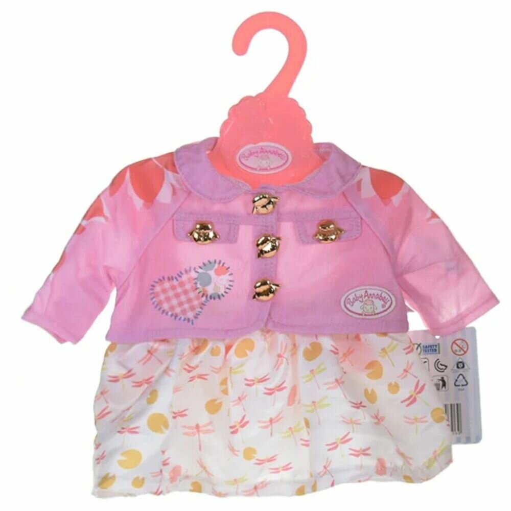 Zapf Creation Baby Annabell Одежда для девочки, для куклы 43 см 703-069