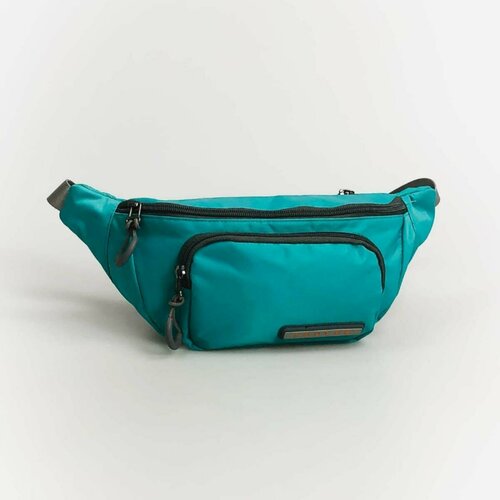фото Сумка поясная fouvor, бирюзовый