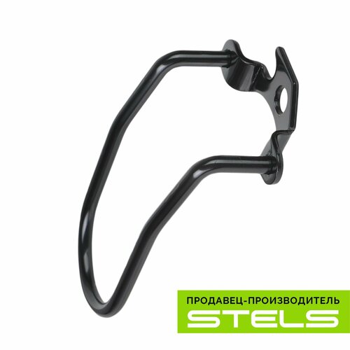 фото Защита заднего переключателя скоростей 125мм nh-p10s nuvo крепление на ось колеса, стальная черная new stels