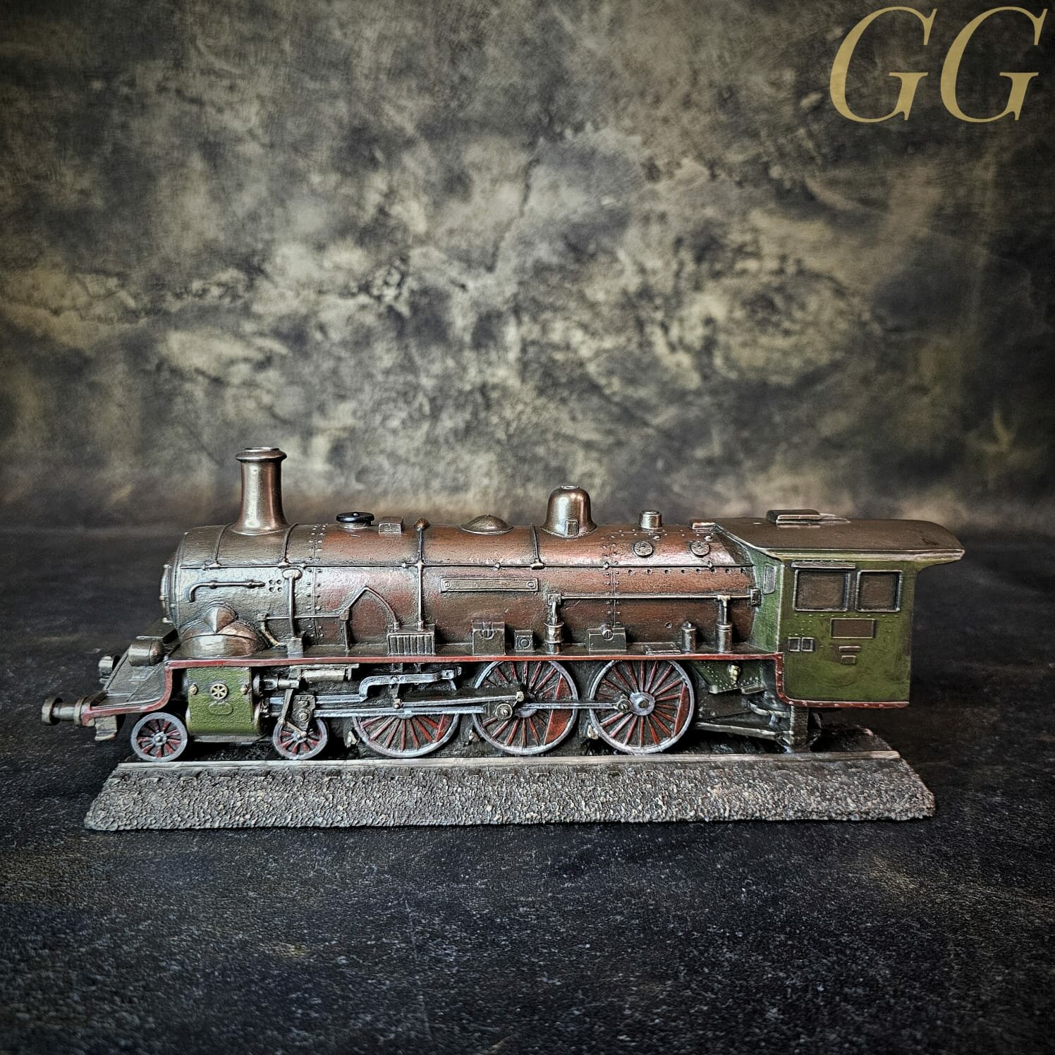 Veronese Статуэтка Поезд. Подарок железнодорожникам.