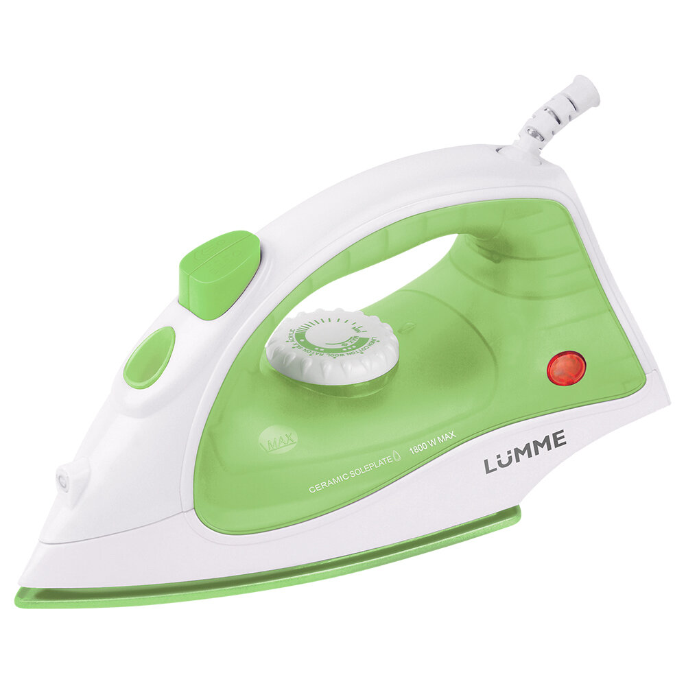 фото LUMME LU-IR1137A зеленый нефрит утюг
