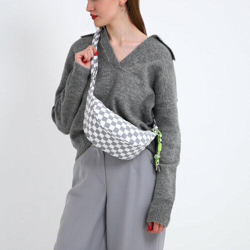 фото Сумка хобо nazamok, серый