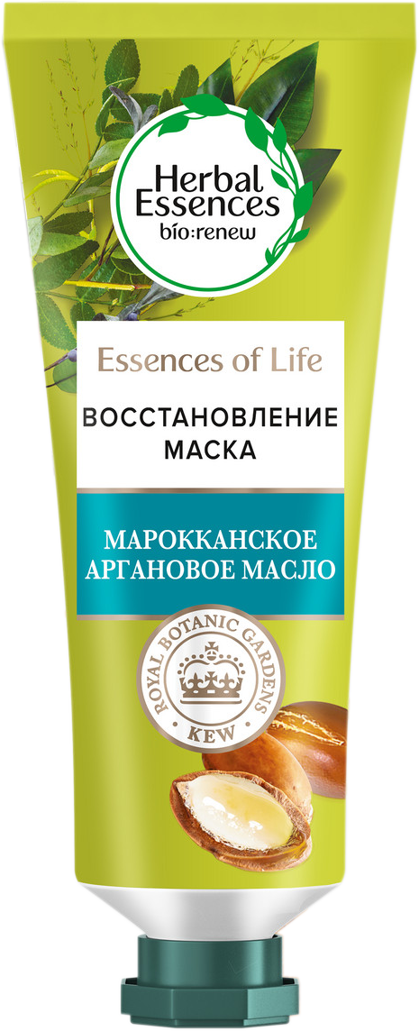 Маска для волос Herbal Essences с марокканским и аргановым маслом 25мл