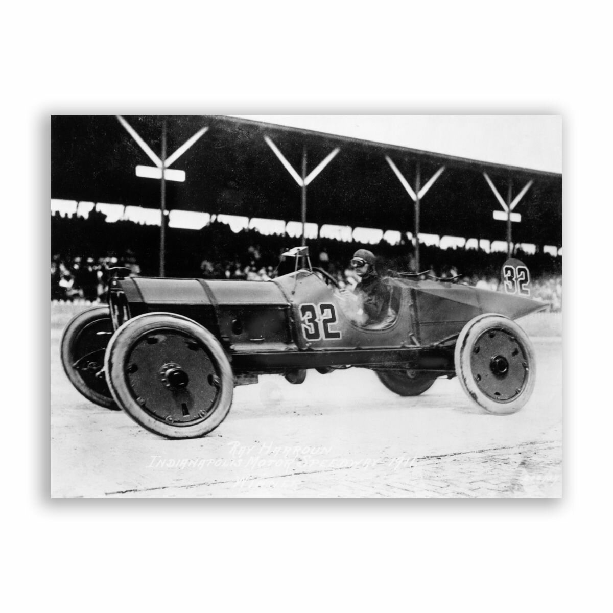 Постер, плакат на бумаге / 1911 Indianapolis 500 / Размер 60 x 80 см