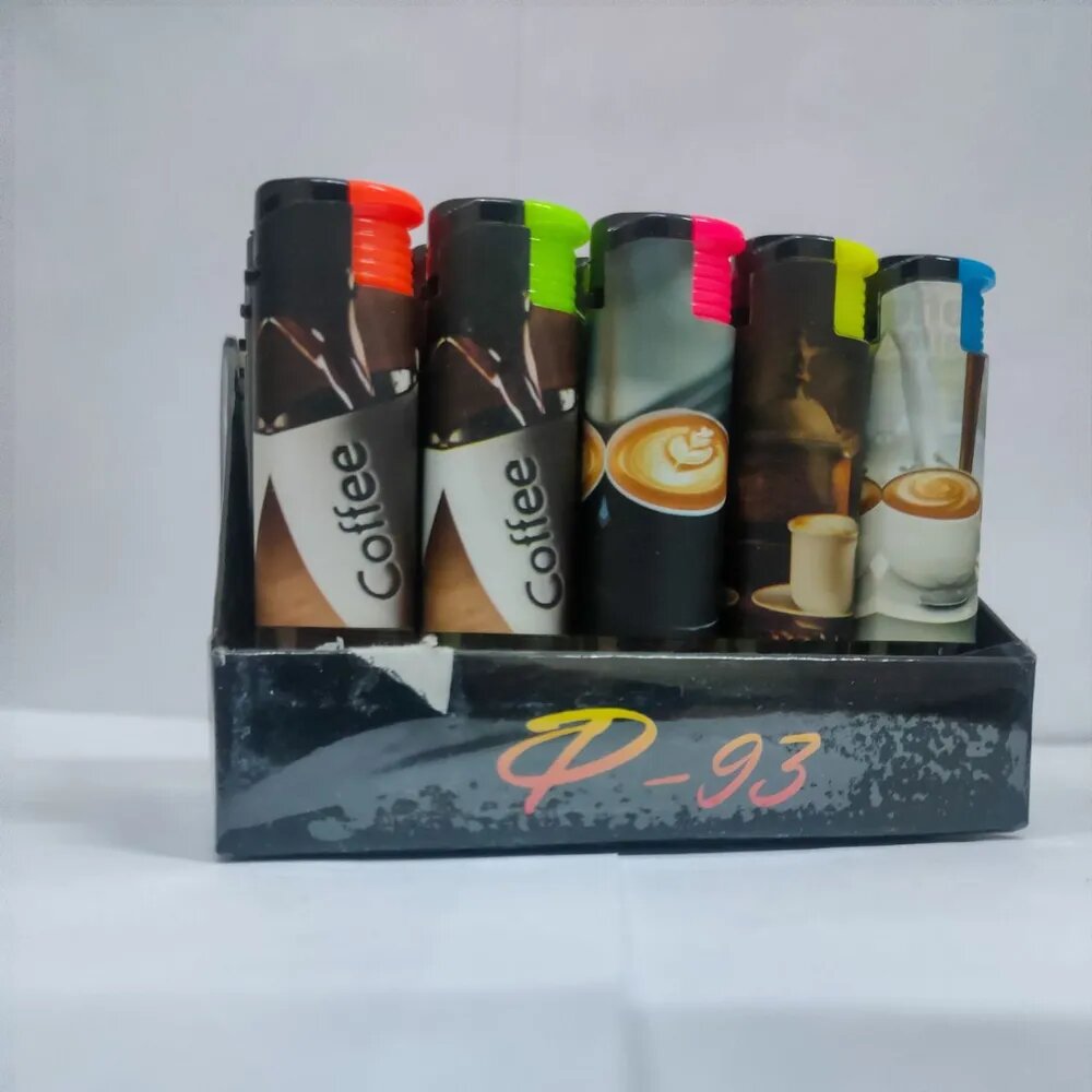 Зажигалка турбо многоразовая игральные кости 25шт.