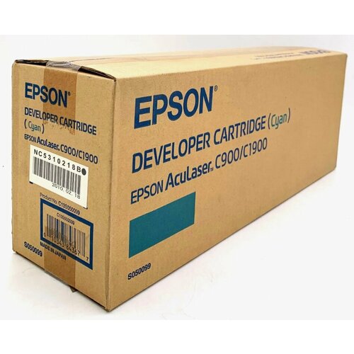 Epson Девелопер-картридж Epson S050099 оригинальный голубой epson девелопер картридж epson s050099 оригинальный голубой