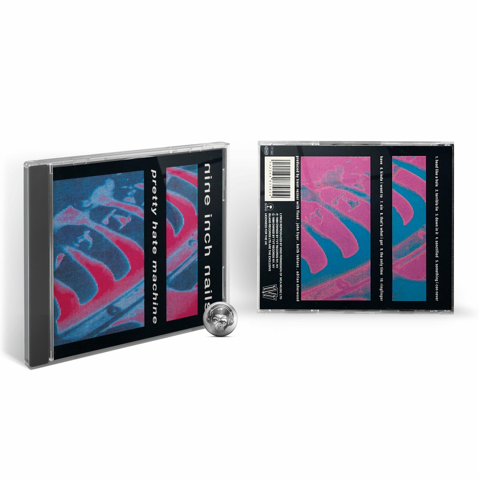 Nine Inch Nails - Pretty Hate Machine (1CD) 1991 Jewel Аудио диск