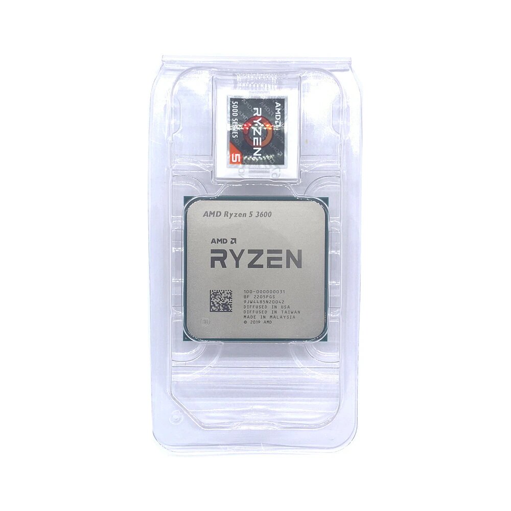 Процессор AMD Ryzen 5 3600 (AM4, 6/12 до 4.2 ГГц, DDR4 3200 МГц) OEM