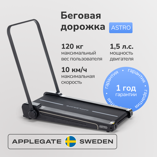 Беговая дорожка домашняя APPLEGATE ASTRO легкая складная домашняя беспроводная беговая дорожка для похудения