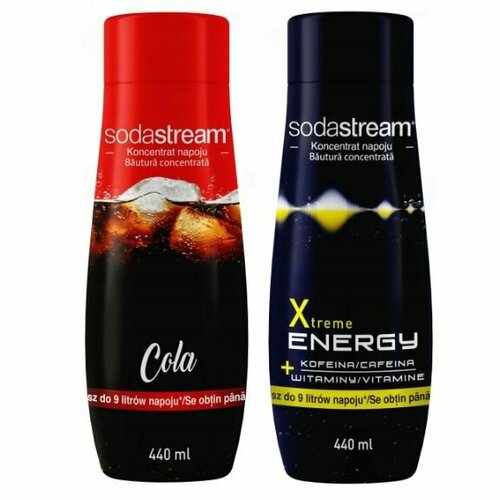 Сироп-концентрат SodaStream Cola+ENERGY 440 мл 2 шт