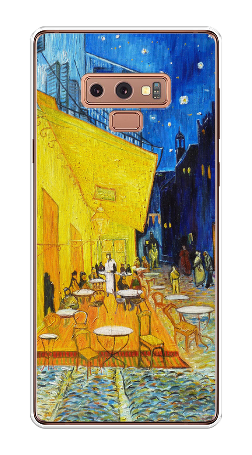 Силиконовый чехол на Samsung Galaxy Note 9 / Самсунг Галакси Ноте 9 "Ван Гог Желтый дом"