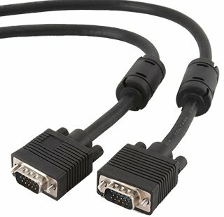 Кабель VGA (M) - VGA (M), 20м, Gembird (CC-PPVGA-20M-B)