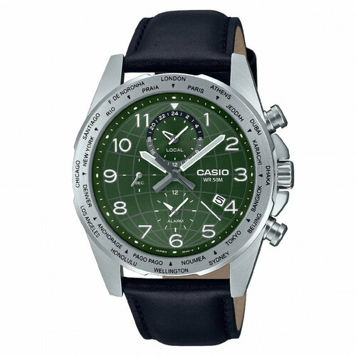 фото Наручные часы casio, зеленый