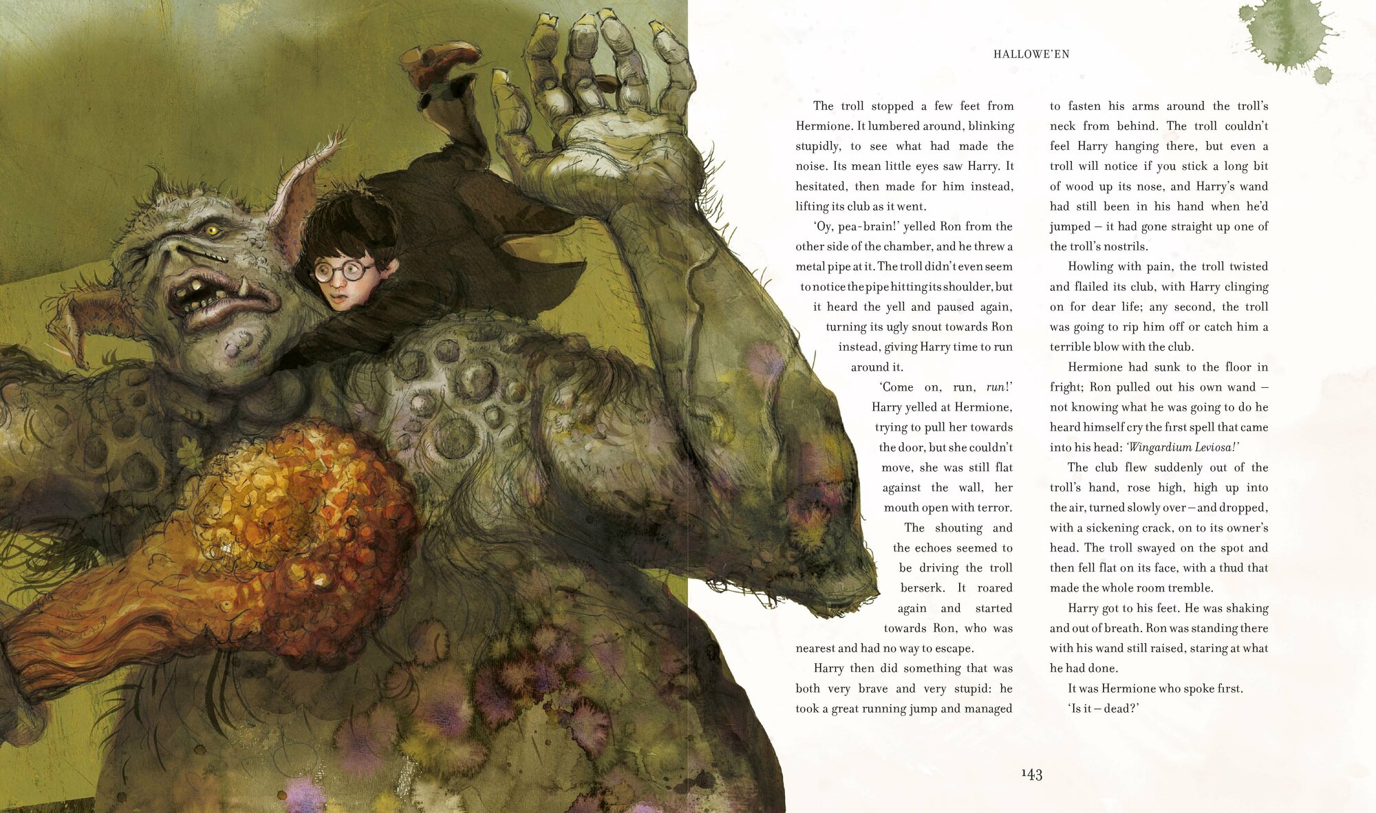 Rowling J.K. "Rowling J.K. "Harry Potter and the Philosopher's Stone: Illustrated Edition" / Роулинг Дж.К. Гарри Поттер и философский камень: иллюстрированное издание (на английском языке)" - фото №6