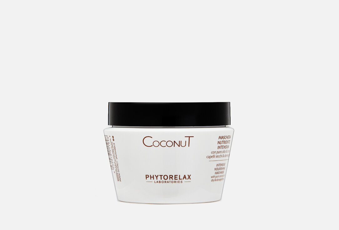 Маска для волос Phytorelax COCONUT INTENSIVE NOURISHING MASK / объём 250 мл