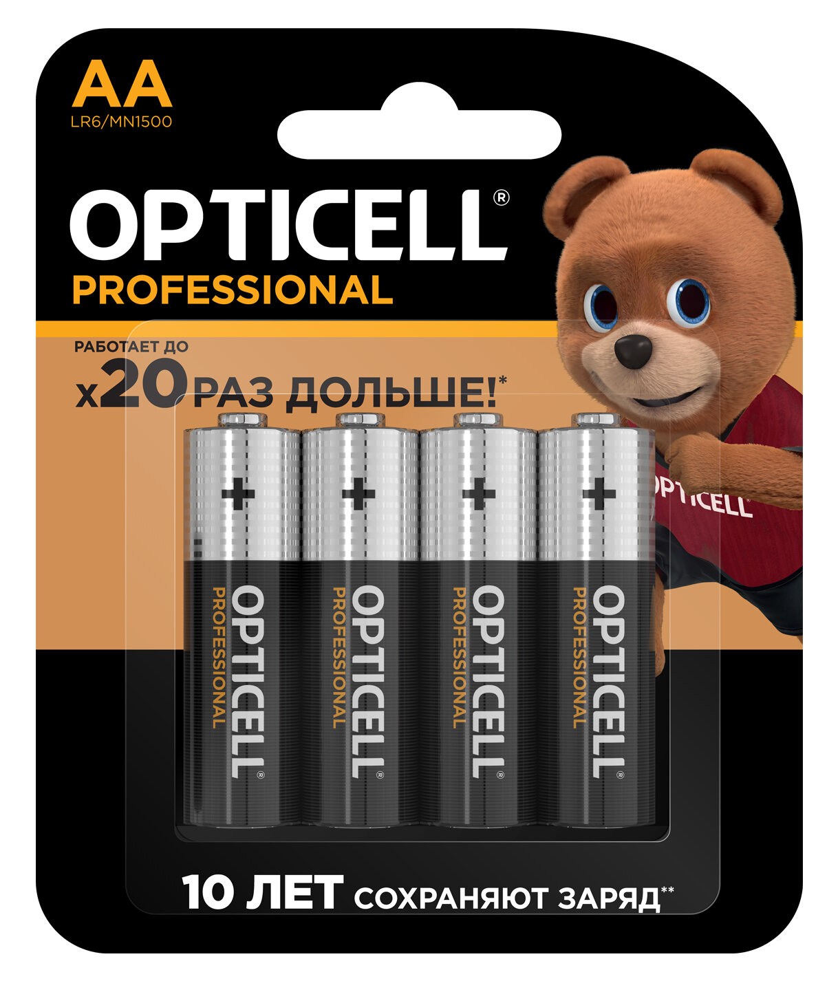 Батарейки OPTICELL PROFESSIONAL AA 4шт