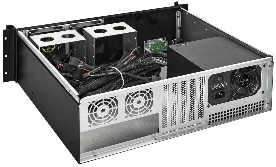 Корпус серверный 3U Exegate EX293195RUS RM 19", глубина 390, БП 800RADS, USB - фото №15