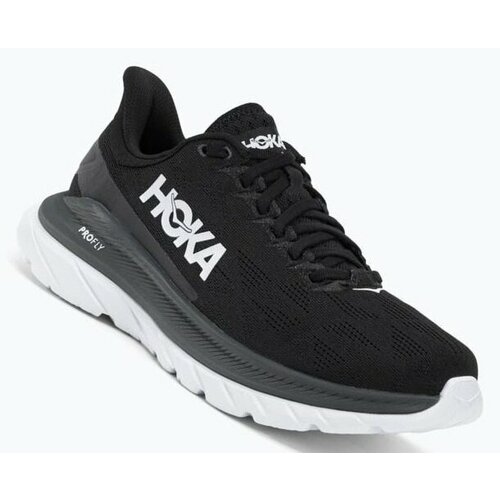 фото Кроссовки hoka, полнота b, размер us7b/u5.5/eu38 2/3/jpn24, черный, белый