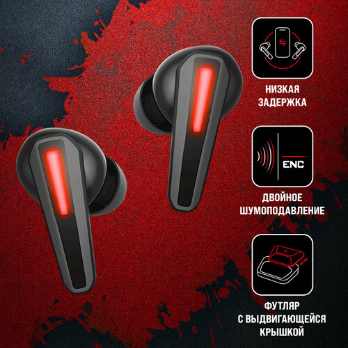 Гарнитура A4Tech M70 черныйкрасный m70 black red 449900₽