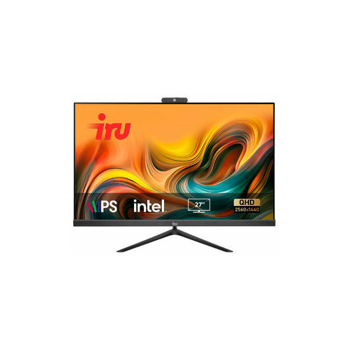 Моноблок IRU Office 27IH5P2K 27 QHD i5 11400 26 16Gb SSD256Gb UHDG 730 Free DOS GbitEth WiFi BT 120W Cam черный 2560x1440 9956400₽
