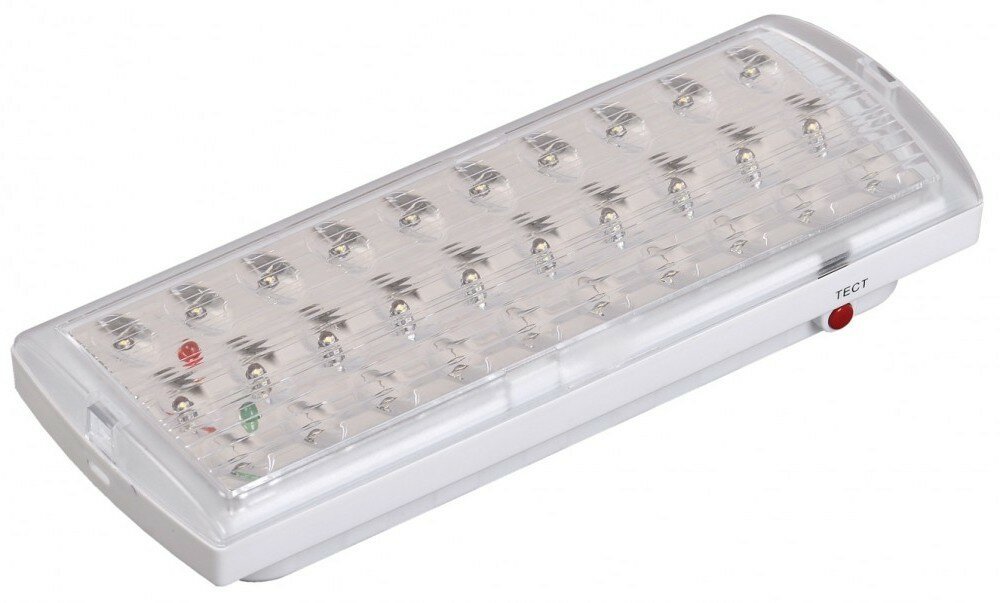 IEK Светильник аварийный ДПА 2101, аккумулятор, 4ч, 30LED, IP20 LDPA0-2101-30-K01 (5 шт.)