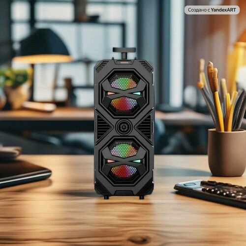 Беспроводная Bluetooth колонка с караоке BT Speaker ZQS-8212 460000₽