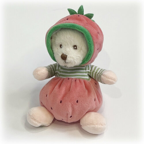 мягкие игрушки bukowski design мишка ludwig 35 см Мишка-ягодка Ziggy Strawberry, Bukowski 15см