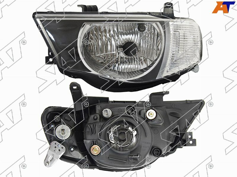 Фара Mitsubishi L200 07-14 / Triton 06-10 (Слева / Галоген / Ручная регулировка)