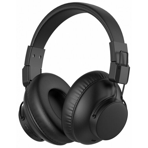 Наушники дуговые Perfeo BT SOUL беспроводныепроводные с микрофоном черные электротовар 4752₽