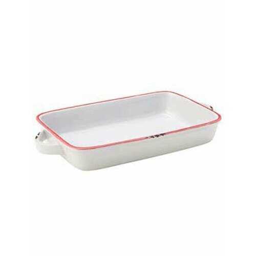 Блюдо для запекания с ручкой прямоугольное Utopia Avebury Red керамическое 22 см 2522₽