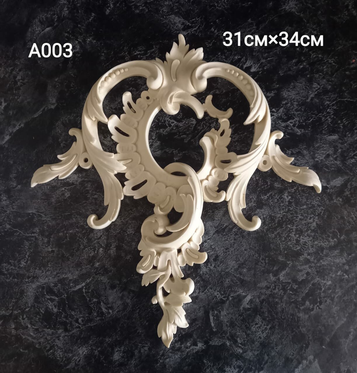 Лепной декор из пластика и гипса