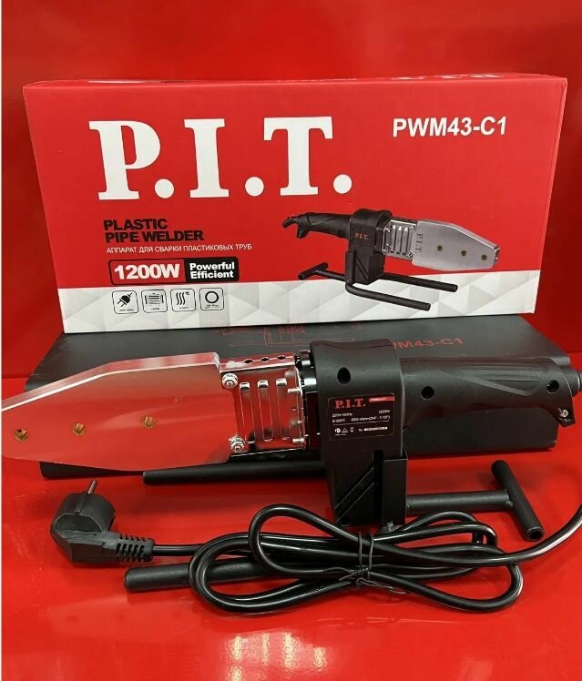Паяльник для пластиковых труб PIT PWM43-С1 мастер